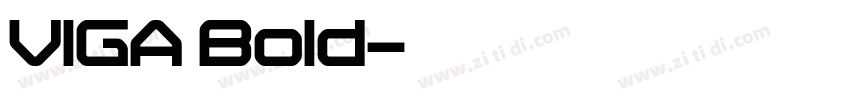 VIGA Bold字体转换
